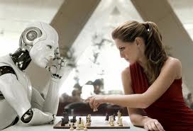 robot-n-beautiful-woman
