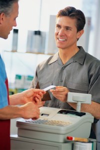 Using Credit Card at Register